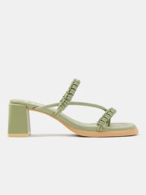 HOFF Mid-Heel Sandal Monaco Green>Dames Sandalen