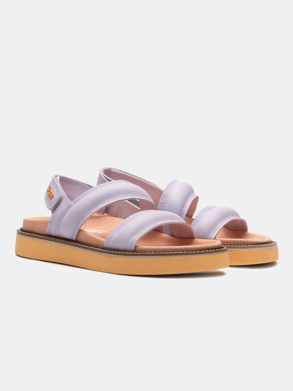 HOFF Sandal Leather Road Lilac>Dames Sandalen