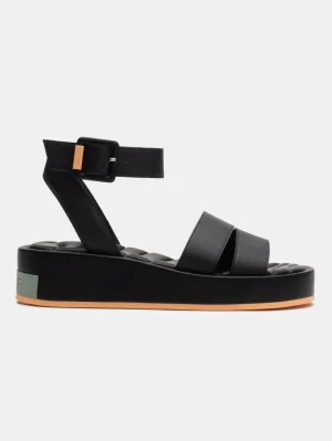 HOFF Sandal Strips Town Black>Dames Sandalen
