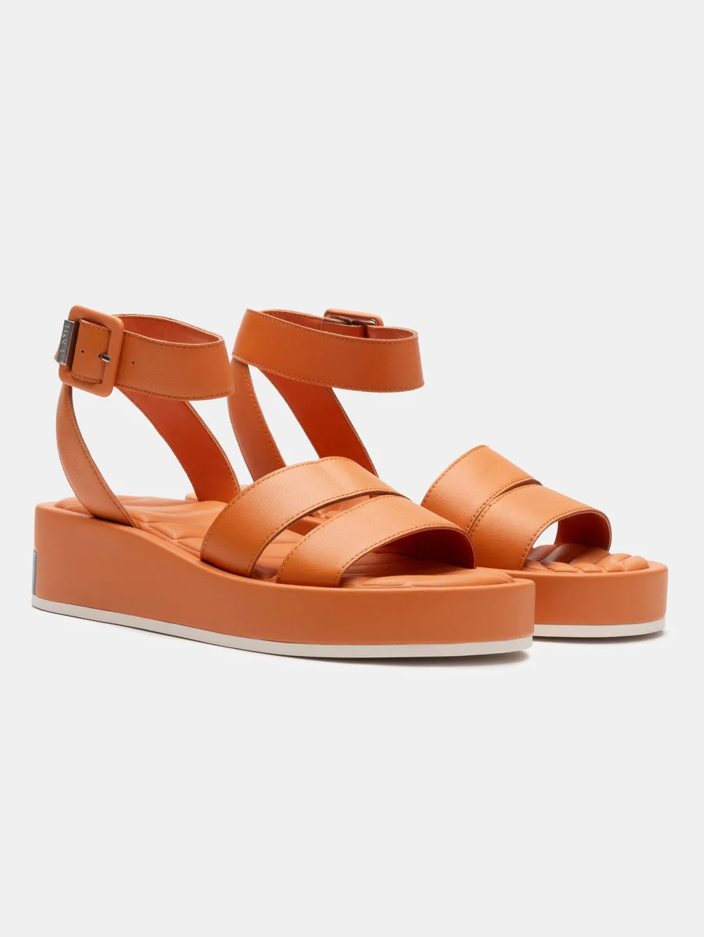 HOFF Sandal Strips Town Orange>Dames Sandalen