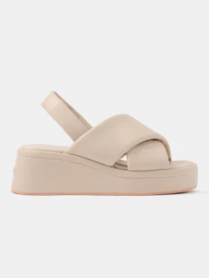 HOFF Wedge Sandal Mahon Off White>Dames Sandalen