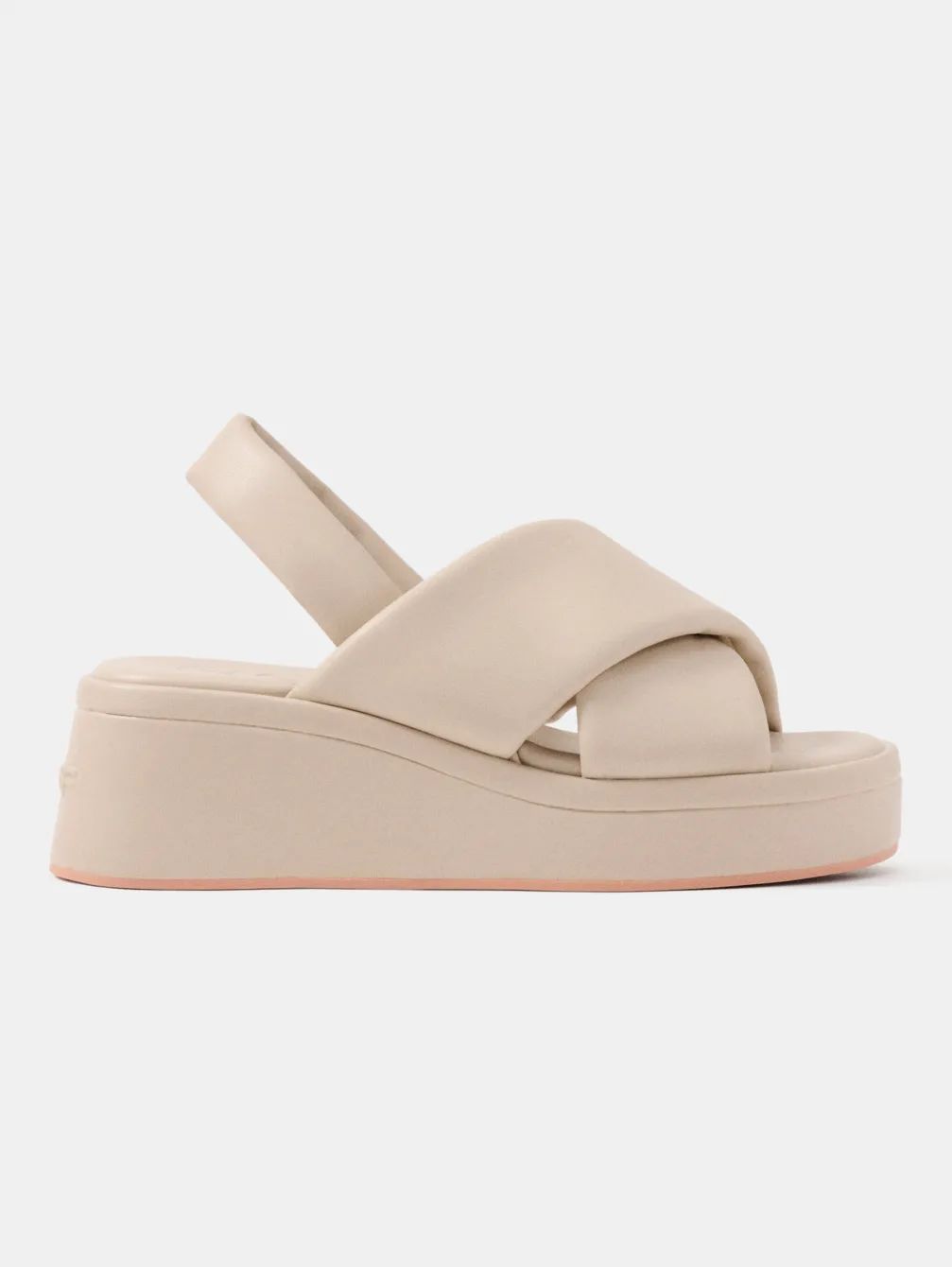 HOFF Wedge Sandal Mahon Off White>Dames Sandalen